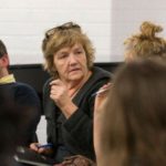 Leading dramatists share wisdom with students