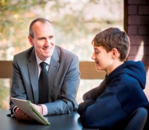 Principal Warren Symonds is applying Positive Psychology to all aspects of school life at Mount Barker High School. 