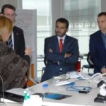 Qatar Chargé d’Affaires visits Flinders at Tonsley