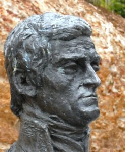 Matthew Flinders bust Bedford Park