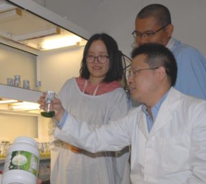 Wei Zang plant culture lab Flinders