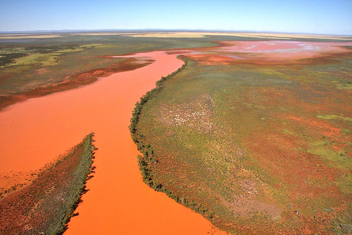 The Fortescue River in the Pilbara region of Western Australia