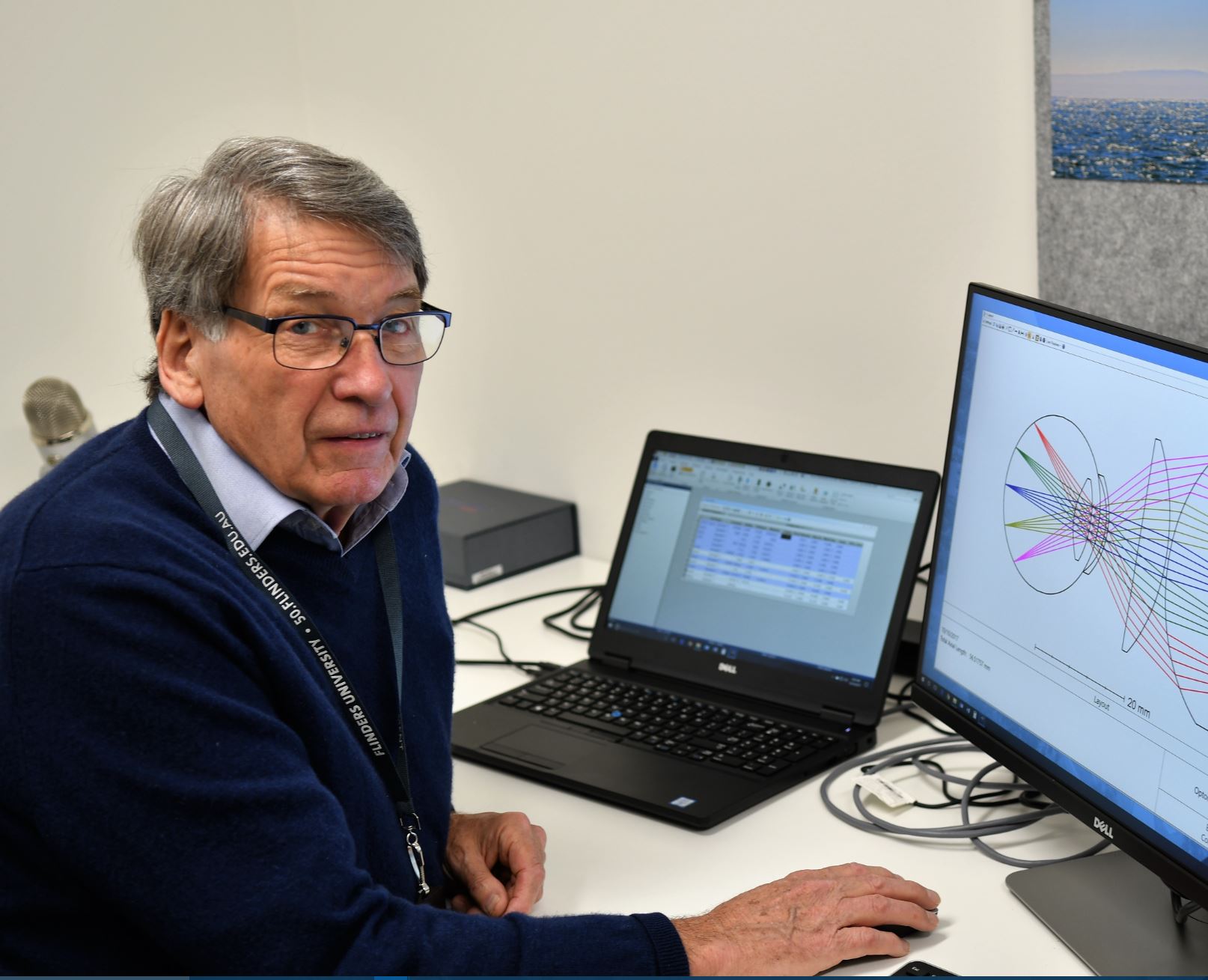 Associate Professor Rod Watkins, of Optometry and Vision Science at Flinders University.