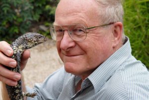 Professor Michael Bull studied sleepy lizard behaviours for more than three decades.