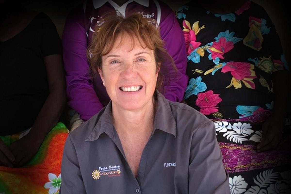 Monica Lawrence from the Poche Centre has worked in remote communities in the NT, Queensland and NSW. 