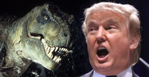 Palaeontologists vs. President Trump.