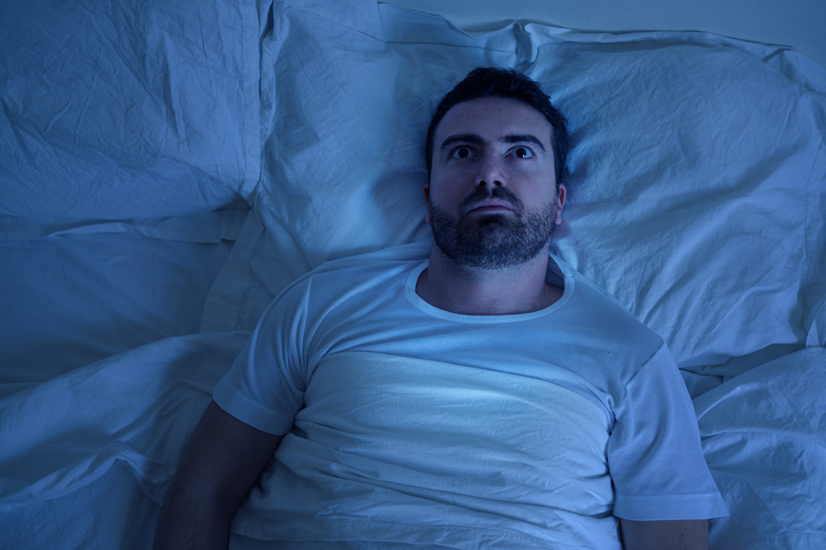 An estimated 20% of adults have trouble falling asleep, experience frequent awakenings during the night, and feel tired in the morning. Photo: iStock.