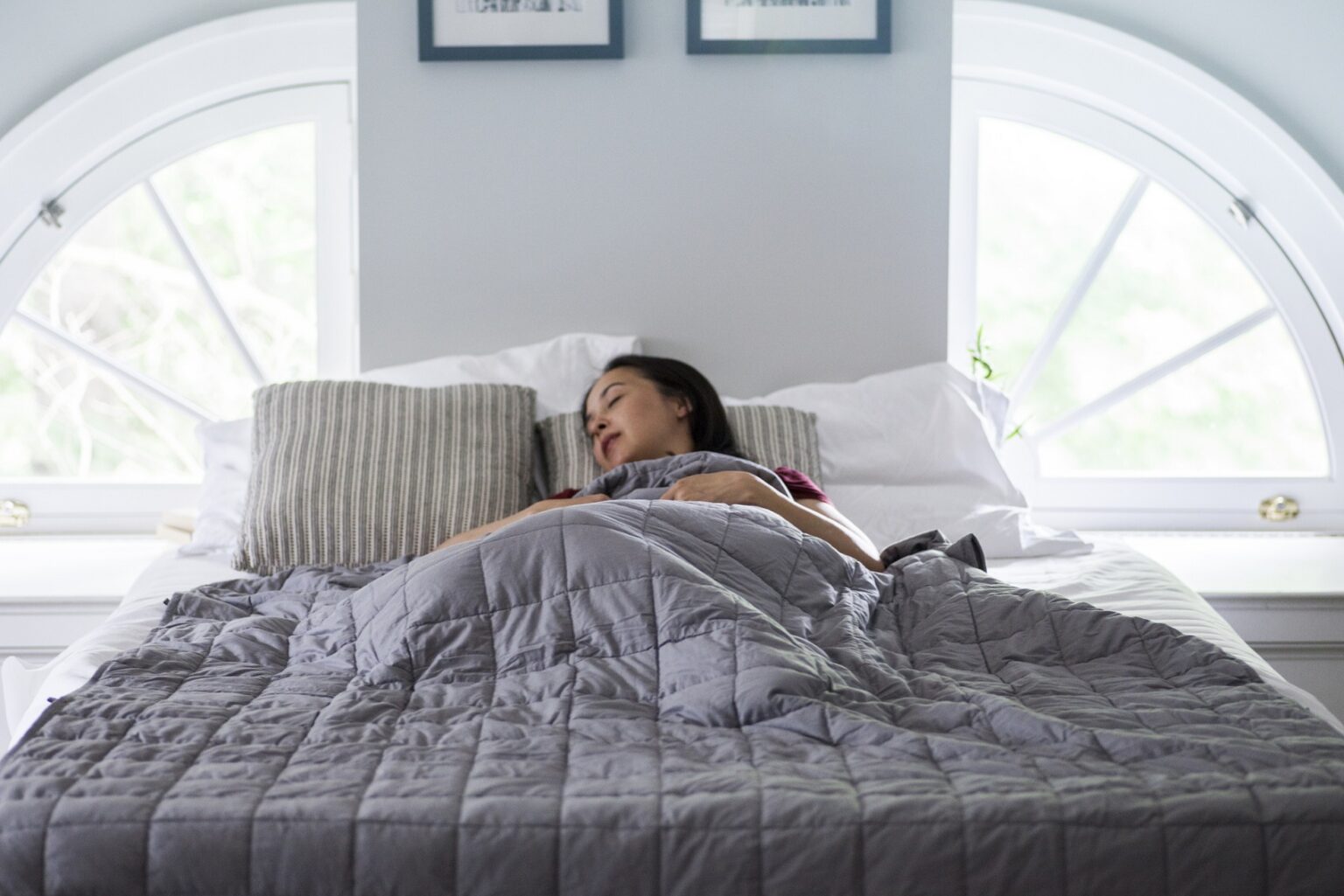Improving sleep with weighted blankets News